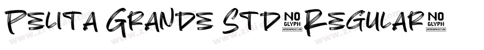 Pelita Grande Std-Regular字体转换
